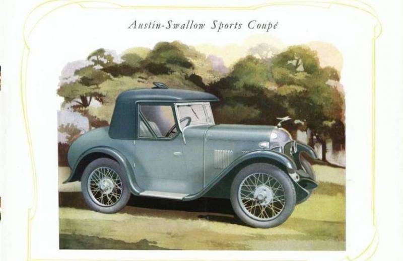 Austin Swallow Sports Coupe